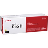 Canon 055h Original High Yield Laser Toner Cartridge - Yellow - 1 Each