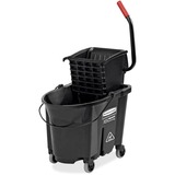 Rubbermaid Commercial Wavebrake Side Press Mop Bucket