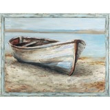 Lorell the Boat Framed Canvas Art