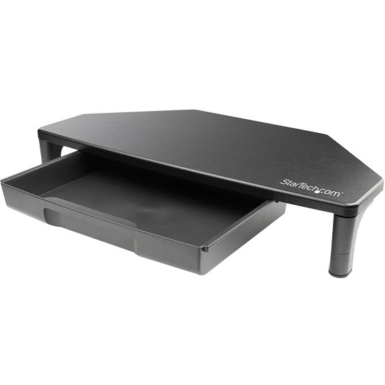 Startechcom Monitor Riser Stand for Corner Workstation - for Up to 32 Monitors - Height Adjustable - Corner Monitor Stand (Monstndcornr)