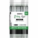 Zebra Pen Z-Grip Flight Retractable Ballpoint Pens