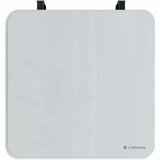 U Brands Square Magnetic Glass Dry Erase Board