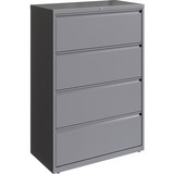 Lorell 36 Silver Lateral File - 4-Drawer