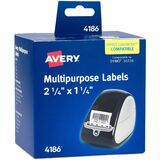 Avery&Reg Direct Thermal Roll Labels 1-14 X 2-14 White 1000 Multipurpose Labels Per Roll 1 Roll (4186)