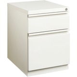 Lorell 20 2-Drawer Boxfile Steel Mobile Pedestal