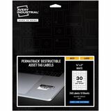 Avery&Reg Permatrack Destructible Asset Tag Labels