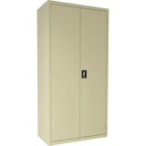 Lorell 4-Shelf Steel Janitorial Cabinet