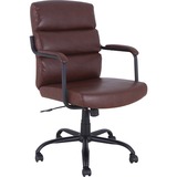 Lorell Soho Collection High-Back Leather Chair