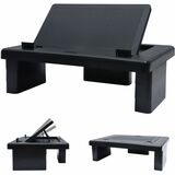 Dac Stax Height and Angle Adjustable Convertible Monitorlaptopprinter Stand
