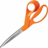 Fiskars Premier Heavy-Duty Scissors 9 Pointed Orange