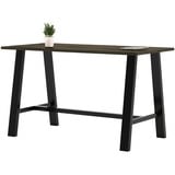 Kfi Midtown Solid Wood Top Cafe Table