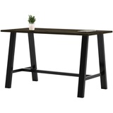 Kfi Midtown Solid Wood Top Cafe Table
