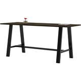 Kfi Midtown Solid Wood Top Cafe Table