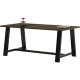 Kfi 36x72 Solid Wood Top Midtown Table