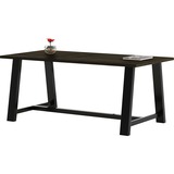 Kfi 36x72 Solid Wood Top Midtown Table