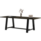 Kfi 36x96 Solid Wood Top Midtown Table