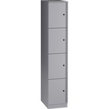 Lorell Trace Single-Wide Four-Door Locker