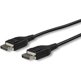 Startechcom 50ft15m Displayport Active Optical Cable 8k 60hz Video Hdr10 Fiber Optic Displayport 14 Cable Dp Monitor Cord Wlatches