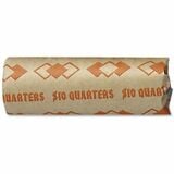 Iconex Tubular Kraft Paper Coin Wrappers