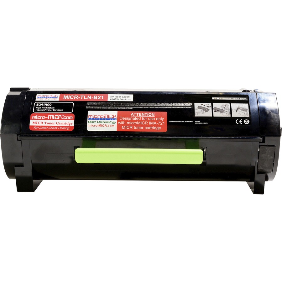 Micromicr Micr Standard Yield Laser Toner Cartridge - Alternative for Lexmark B241h00 - Black - 1 Each