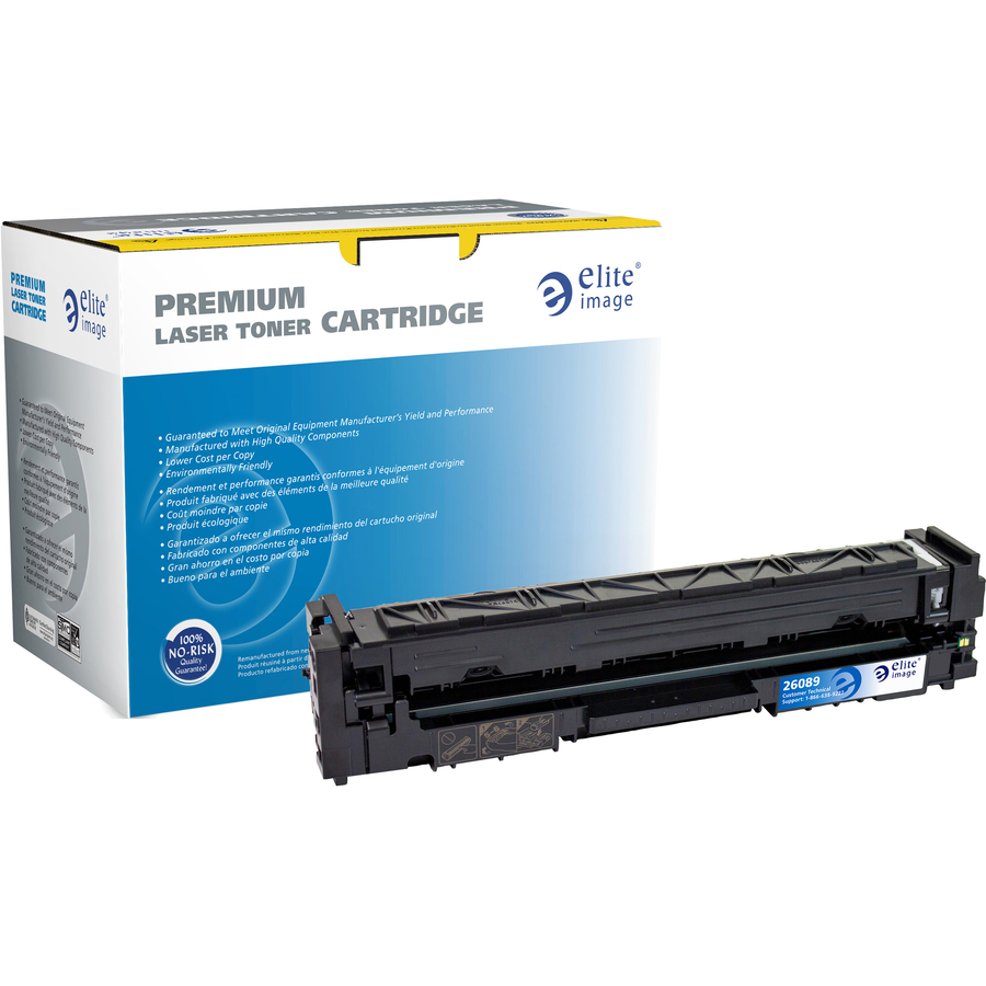 Elite Image Remanufactured High Yield Laser Toner Cartridge - Alternative for Hp 202x (Cf500x) - Black - 1 Each