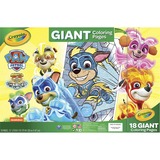Crayola Nickelodeons Paw Patrol Giant Pages