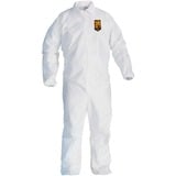 Kleenguard A40 Coveralls - Zipper Front Elastic Wrists & Ankles