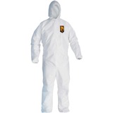 Kleenguard A20 Coveralls - Zipper Front Elastic Back Wrists Ankles & Hood