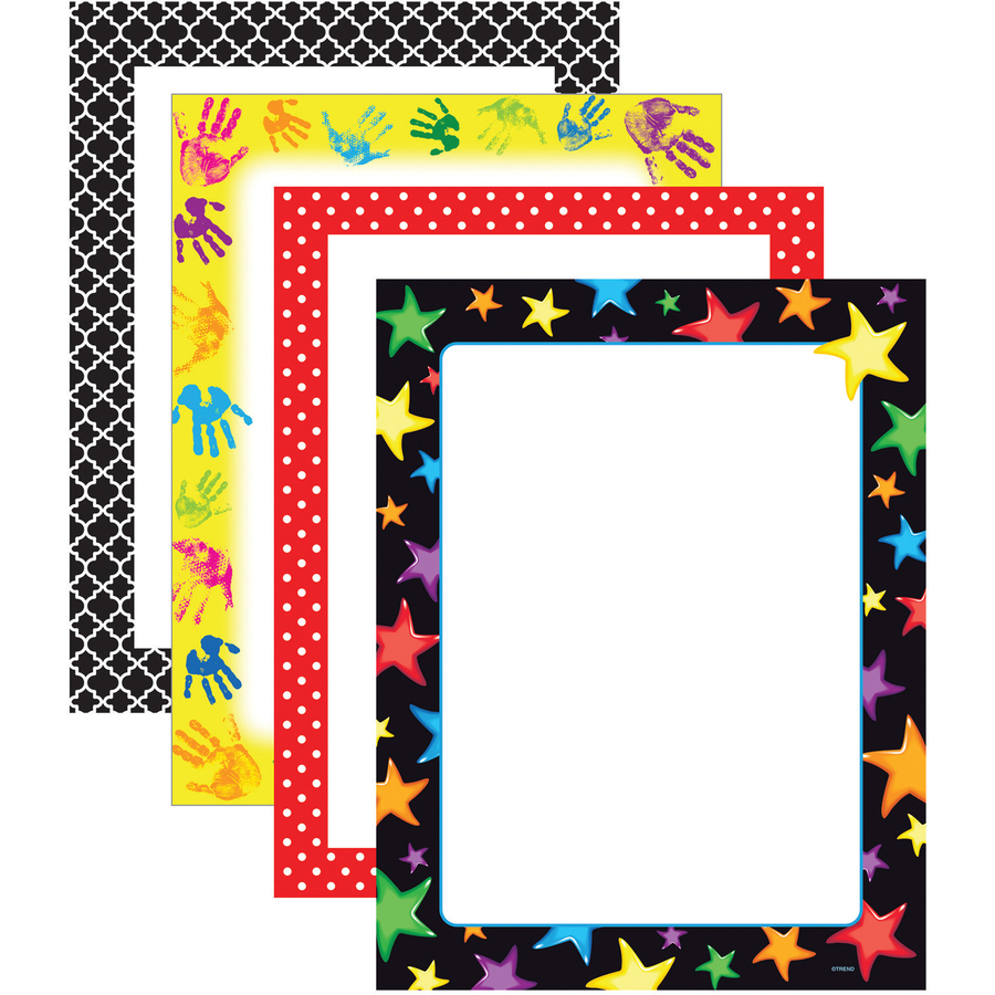Trend Playful Patterns Border Design Paper Pack