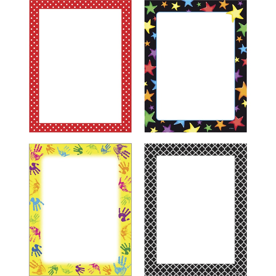 Trend Playful Patterns Border Design Paper Pack