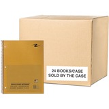 Roaring Spring 4x4 Graph Ruled Spiral Lab Notebook Brown Kraft Cover