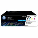 Hp 131a Original Laser Toner Cartridge - Combo Pack - Black Cyan Magenta Yellow - 4 Carton