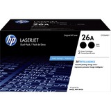 Hp 26a (Cf226ad1) Original Laser Toner Cartridge - Black - 2 Carton