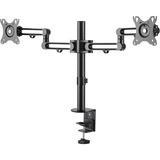 Startechcom Desk Mount Dual Monitor Arm - Ergonomic Vesa Compatible Mount for Up to 32 Inch Displays - Desk C-Clamp - Articulating