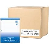 Roaring Spring Narrow Ruled Loose Leaf Filler Paper 3 Hole Punched 1 Case (24 Packs) 11x 85 150 Sheets White Paper