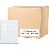 Roaring Spring 5x5 Graph Ruled Gummed Glue Top Legal Pads