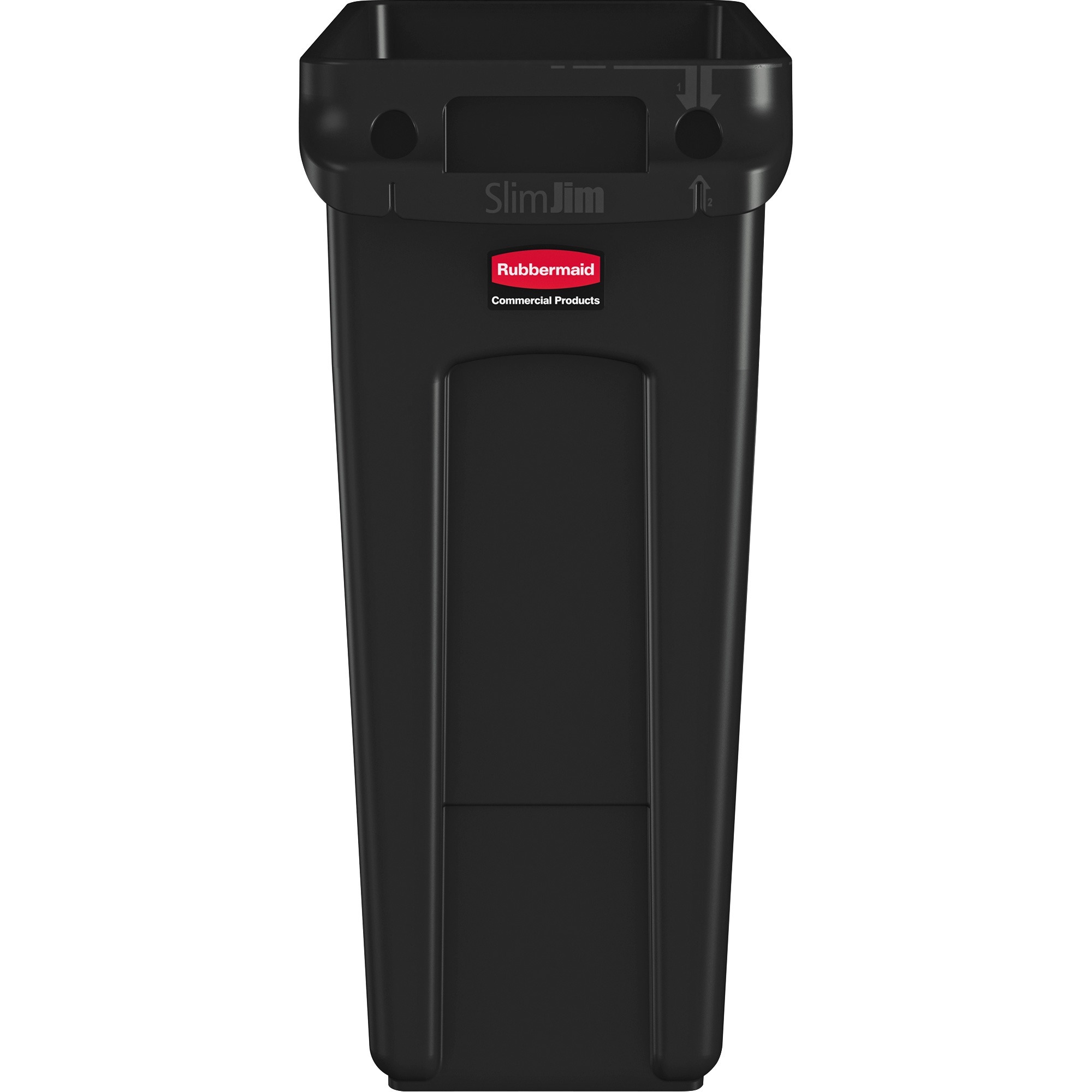 Rubbermaid Commercial Slim Jim 16-Gallon Vented Waste Containers