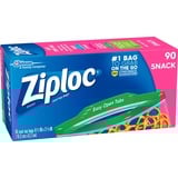 Ziploc&Reg Snack Size Storage Bags