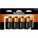 Duracell Coppertop Alkaline D Battery 8-Packs