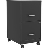 Lorell Soho Filefile 2-Drawer Mobile File Cabinet
