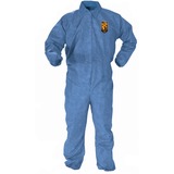Kleenguard A60 Coveralls - Zipper Front Storm Flap Elastic Back Wrists & Ankles