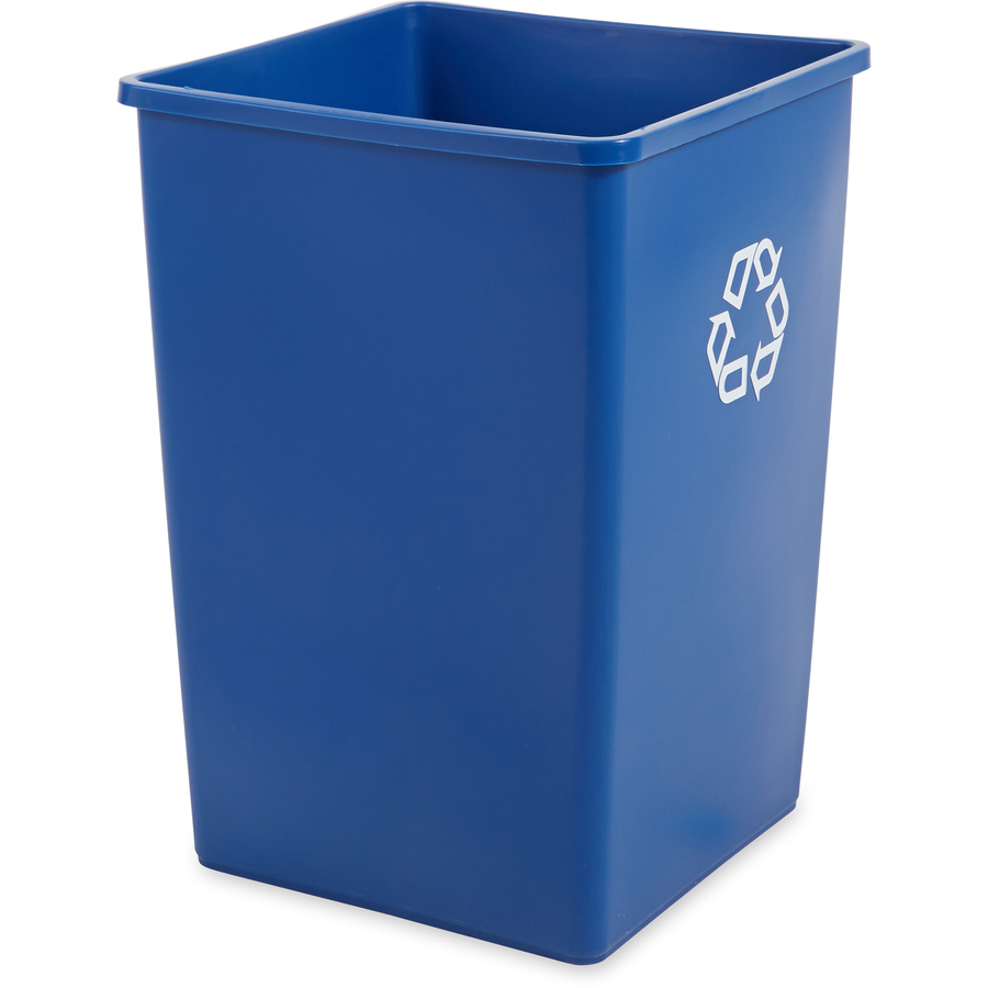Rubbermaid Commercial Untouchable Square Recycling Container