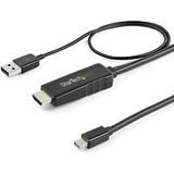 Startechcom 3ft (1m) Hdmi to Mini Displayport Cable 4k 30hz - Active Hdmi to Mdp Adapter Cable with Audio - Usb Powered - Video Converter