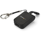 Startechcom Compact Usb C to Hdmi Adapter - 4k 30hz Usb Type-C to Hdmi Video Display Converter W Keychain Ring- Thunderbolt 3 Compatible