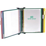 Djois by Tarifold 10-Pocket A3 Document Wall Display