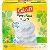 Glad Forceflex Tall Kitchen Drawstring Trash Bags