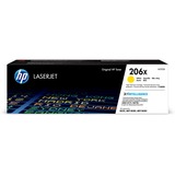 Hp 206x Original High Yield Laser Toner Cartridge - Yellow - 1 Each