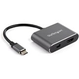 Startechcom Usb C Multiport Video Adapter - 4k 60hz Usb-C to Hdmi 20 or Mini Displayport 12 Monitor Display Adapter - Hbr2 Hdr