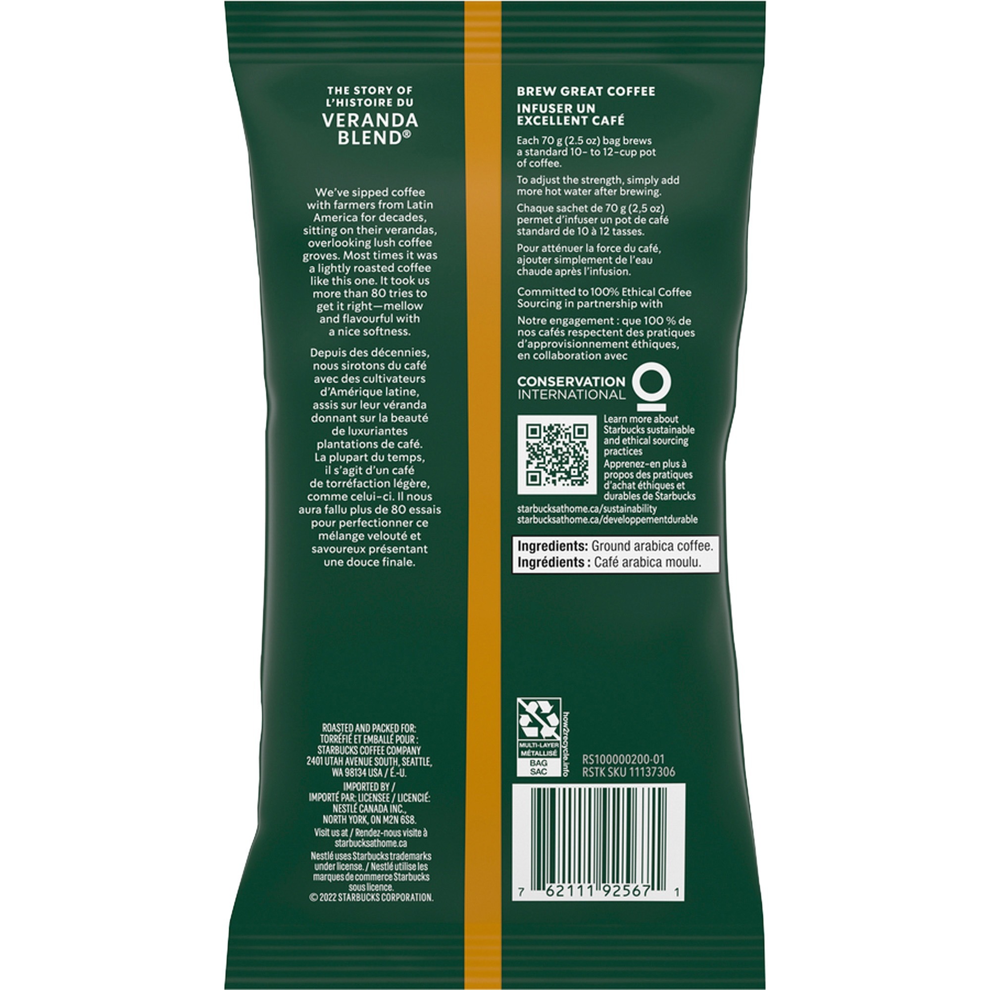 Starbucks Veranda Blend Coffee