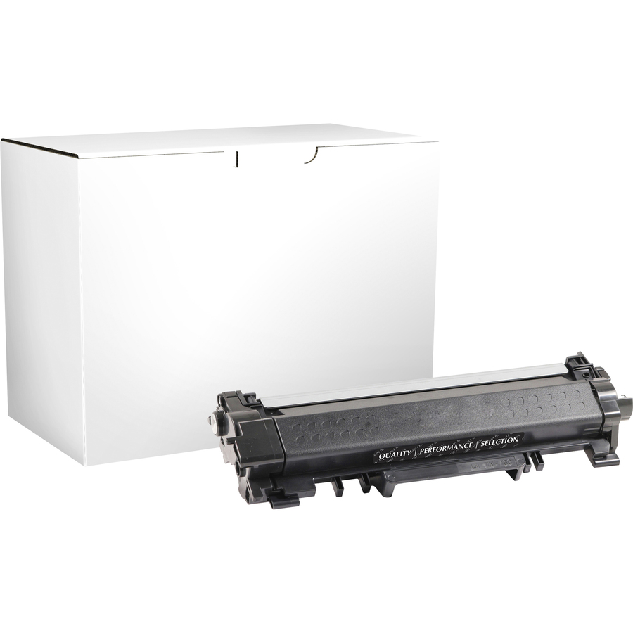 Elite Image Remanufactured Laser Toner Cartridge - Alternative for Brother Tn760 - Black - 1 Each